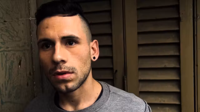 Gay latino anal fucks straight stud during a house tour