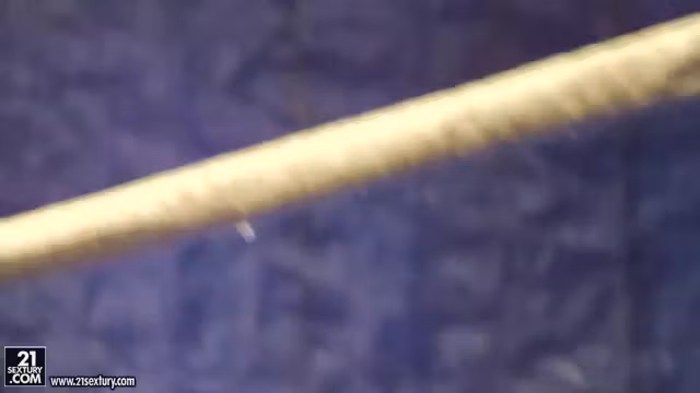 Diana Stewart, Emma Butt and Larissa Dee doing strange things