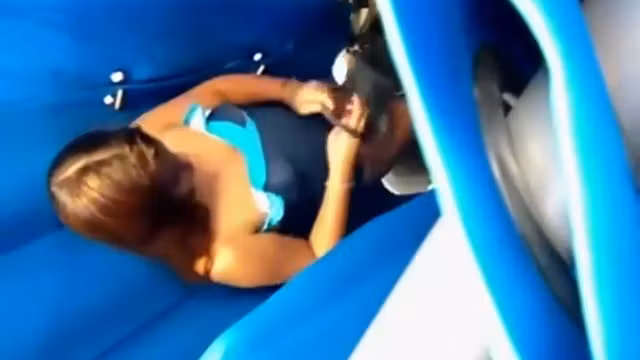 Spying a cute girl changing her clothes