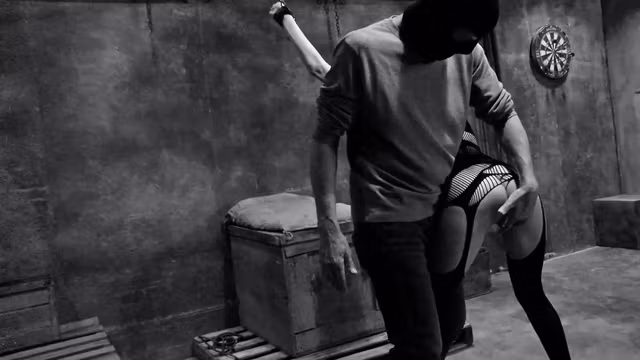 Hot blindfolded MILF gets pussy teased in BDSM video