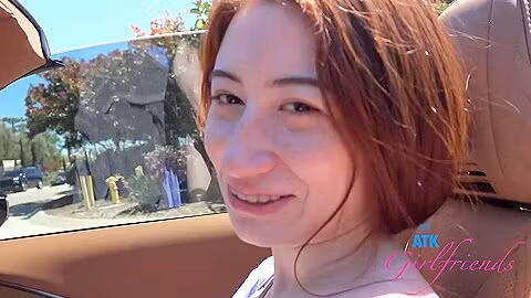 Hanging Out At The Beach And Having Some Fun Playing With Her Pussy And Getting Road Head Ava Davis