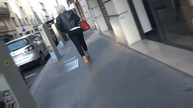 Hot Granny In High Heels