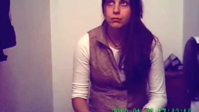 Good looking coeds go pee in a public bathroom