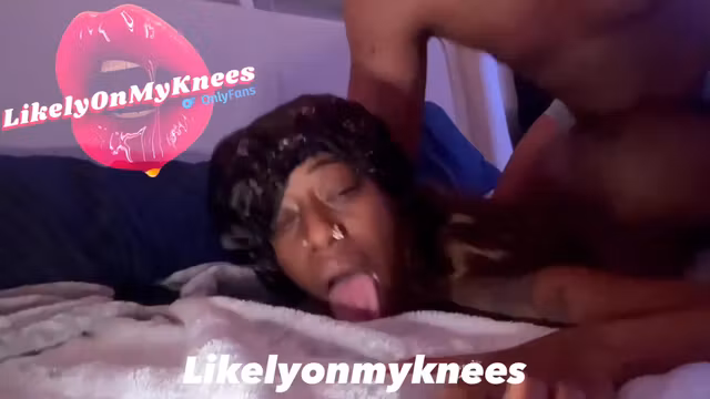 Bubble Throat One Night Stand Ends With Cumshot - Throat Goat