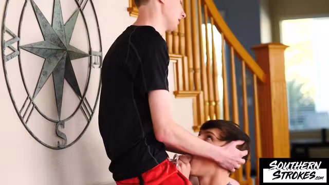 SOUTHERNSTROKES Chris Summers Fucked Jackson Wright After Rimjob