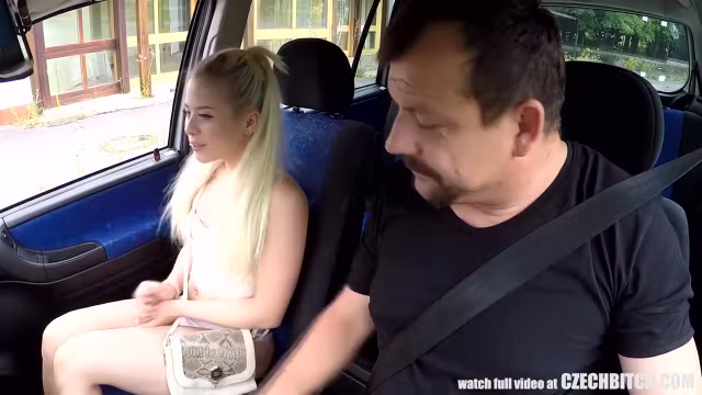 Adorable Blonde Teen 18+ Gets Drivers Lesson