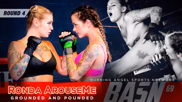 Joanna Angel & Kleio Valentien & Small Hands in Ronda ArouseMe - Round 4 Scene