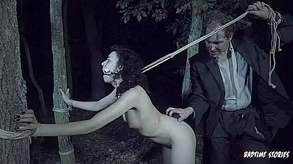 Ronny Rosetti And Khadisha Latina In Halloween Bdsm Story In The Forest With Khadisha