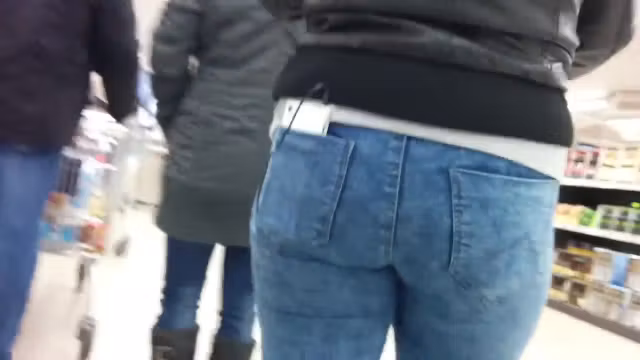 Another tight jeans ass