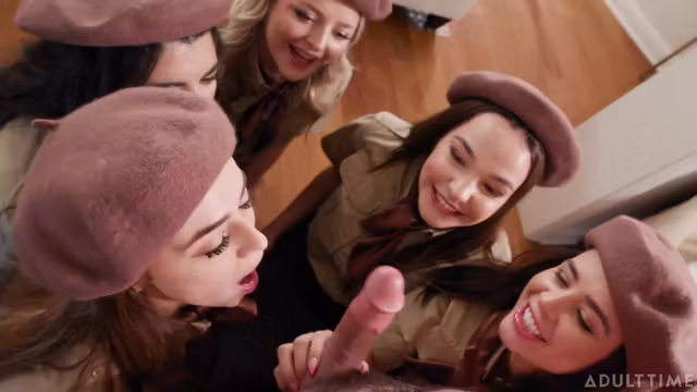 Kylie Rocket And Charles Dera In These Five Horny Teens 18+ Want To Take Their Virginity!