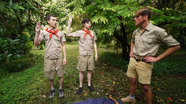 Boys At Camp: Physical Fitness Merit Badge - DakotaLovell