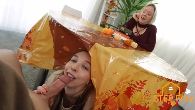 Breezy Bri - Little Step Sis Is Thankful For My Dick