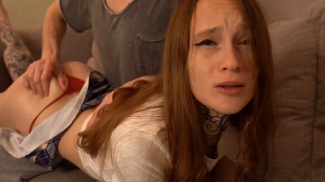 Bratty Teen 18+ Girl Gets Ass Spanked