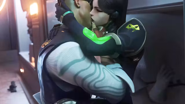Sudden desire ignites couple’s intense intimacy in provocative 3d animation Hentaied tale