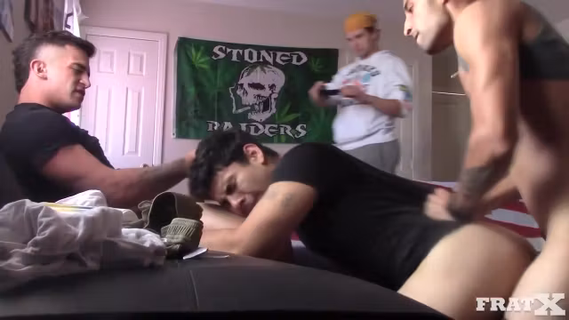 Gangbang On Guy