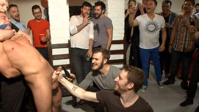 Hot art thief with a big cock and fucked into submission