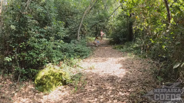 On Vacation Hiking Hude Outdoors With Rebeka Ruby And Cheri Abandoned Island