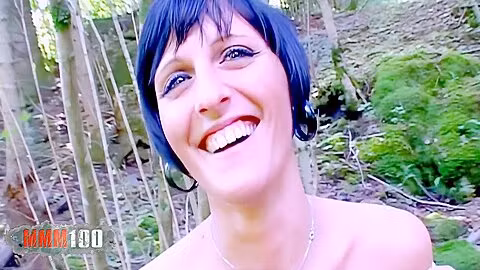 Alicia Darks Wild Anal Adventure In The Woods With Terry - French Amateur Action!