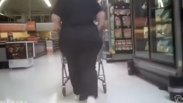 Escorting her humongous butt cheeks