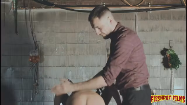 FleshPotFilms: Blake James Dominates Brett Tyler With Spanking Teasing And Control