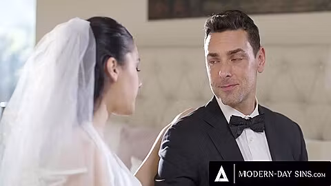 Groomsman Assfucks Best Buddys Wife Valentina Nappi In Marital Bed On Wedding Day