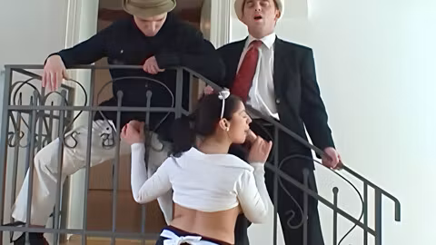 Italian Hardcore Fucking In A Vintage Bedroom