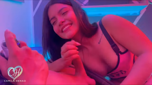 I Suck My Boyfriends Cock Meanwhile He Is Playing To Playstation With Friends
