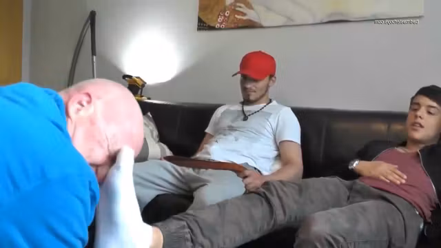 germany master Socks licking