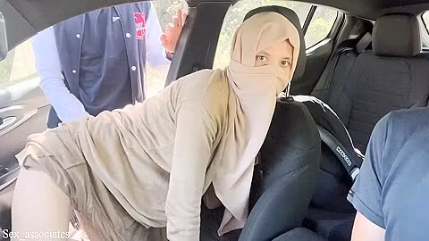 First Dogging In France. My Muslim Hijab Wifes First Fuck With A Stranger
