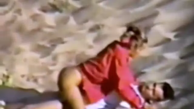 watched a hot fuck on the sand