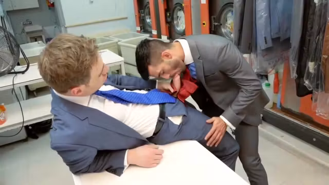 Suited Office Guys Gay Porn Video
