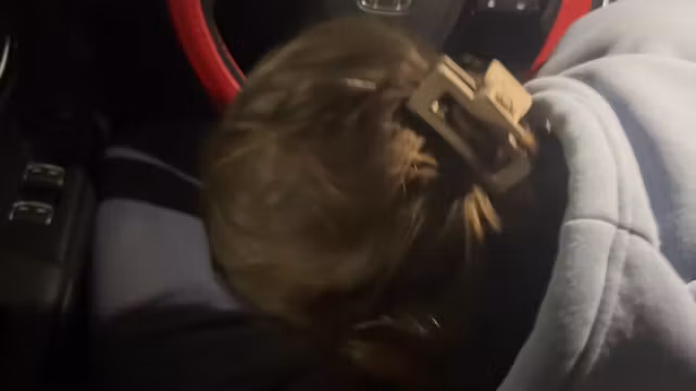 I Suck His Warm Cock In Public Parking, While Snowing