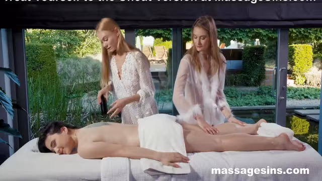 Tiffany Tatum, Deep Massage And Hailey Sanders In Deep Tissue Massage For