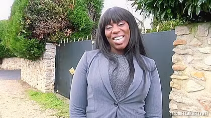 French Ebony Rubie Big Ass Casting (720)