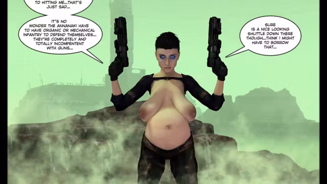 3D Comic: Battleforce Rebellion. 2