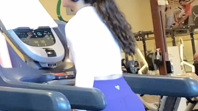 gym candid big booty asian