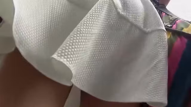 Upskirt of hot woman
